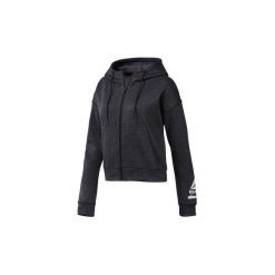 Bluzy Reebok Sport BLUZA WORKOUT READY THERMOWARM FLEECE FULLZIP. Czarne bluzy sportowe damskie Reebok Sport, l. Za 249,00 zł.