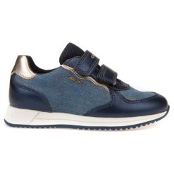 Geox Tenisówki Dziewczęce Jensea 28 Niebieskie. Niebieskie buty dziewczęce sportowe marki Geox. W wyprzedaży za 169,00 zł.