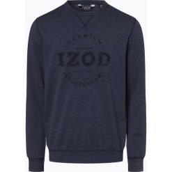 IZOD - Męska bluza nierozpinana, niebieski. Niebieskie bluzy męskie IZOD, xxl, z nadrukiem, z bawełny, bez kołnierzyka, z długim rękawem, długie, bez kaptura. Za 169,95 zł.