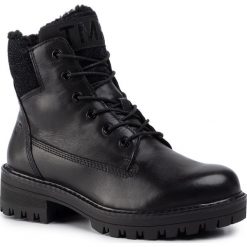 Trapery TAMARIS - 1-26214-23 Black 001. Czarne trapery damskie Tamaris, z materiału. W wyprzedaży za 269,00 zł.