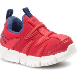 Sneakersy GEOX - B Flexyper B. F B922TF 01554 C7217 M Red/Navy. Czerwone trampki chłopięce Geox, bez wzorów, ze skóry ekologicznej, bez zapięcia. W wyprzedaży za 109,00 zł.