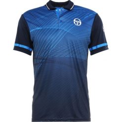 Koszulki sportowe męskie: sergio tacchini ACCEL Koszulka sportowa navy white/regal blue