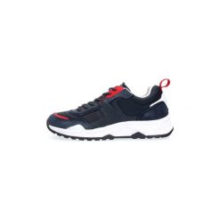 Buty Tommy Hilfiger FM0FM02389 FASHION MIX. Niebieskie trampki męskie TOMMY HILFIGER, bez wzorów, bez zapięcia. Za 448,85 zł.