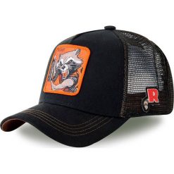 Capslab - Czapka. Czarne czapki damskie CapsLab, z aplikacjami. Za 129,90 zł.