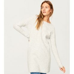 Sweter w zestawie z kominem - Jasny szar. Białe swetry klasyczne damskie marki Reserved, l, z kominem. Za 139,99 zł.