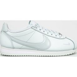 Nike - Buty Classic Cortez. Zielone buty sportowe damskie Nike, bez wzorów, ze skóry ekologicznej, sportowe. Za 419,90 zł.