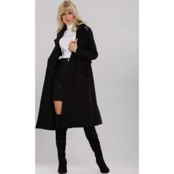 Czarny Płaszcz Redford. Czarne płaszcze damskie Renee, s, bez wzorów, eleganckie, długie. Za 199,99 zł.
