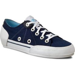 Tenisówki HELLY HANSEN - Latitude 90 Canvas 107-71.597 Navy/White/Bright Sky. Niebieskie półbuty damskie marki Helly Hansen, bez wzorów, ze skóry ekologicznej, na sznurówki. W wyprzedaży za 219,00 zł.