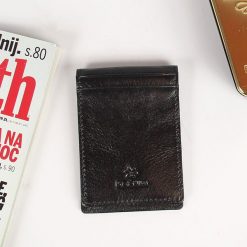 KRENIG Classic 12006 czarne skórzane etui na karty - Czarny. Czarne etui damskie Krenig, ze skóry. Za 55,99 zł.