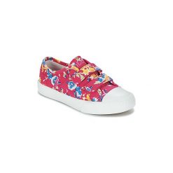 Buty Dziecko Polo Ralph Lauren DYLAND EZ. Różowe trampki dziewczęce Polo Ralph Lauren, bez wzorów, bez zapięcia. Za 289,00 zł.