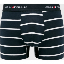 John Frank - Bokserki (3-pack). Czarne bokserki męskie marki John Frank, z bawełny. Za 89,90 zł.