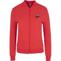 Bluza Moschino Underwear. Czerwone bluzki damskie Moschino Underwear, bez wzorów, bez rękawów, bez kaptura. Za 919,00 zł.