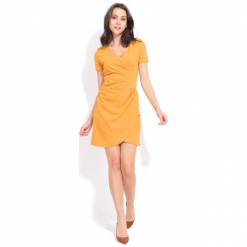 Fille Du Couturier Sukienka Damska Tango 40 Żółty. Czerwone sukienki Fille Du Couturier. Za 299,00 zł.