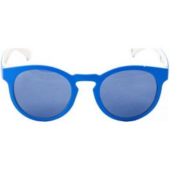 Adidas Okulary Przeciwsłoneczne aor009.027.001. Niebieskie okulary przeciwsłoneczne damskie marki Adidas, okrągłe. W wyprzedaży za 237,00 zł.