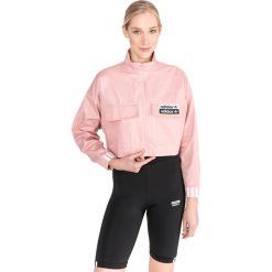 Adidas Originals Kurtka Beżowy. Brązowe kurtki damskie adidas Originals, s, bez wzorów, z bawełny. Za 335,95 zł.