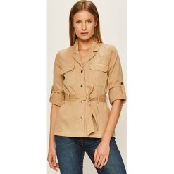 Vero Moda - Kurtka. Zielone kurtki damskie Vero Moda, s, w paski, z bawełny, krótkie. W wyprzedaży za 119,90 zł.