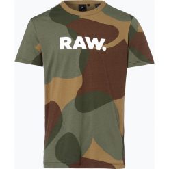 T-shirty męskie z nadrukiem: G-Star – T-shirt męski – Zost, zielony