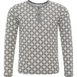 Koszulka "Wupsus" w kolorze szarym. Szare t-shirty chłopięce z długim rękawem Name it Kids, z wełny. W wyprzedaży za 89,95 zł.