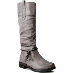 Buty zimowe damskie: Kozaki CLARA BARSON – WS17019 Szary