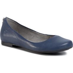 Baleriny MACIEJKA - 01350-16/00-5 Jeans. Niebieskie baleriny damskie Maciejka, bez wzorów, z jeansu, bez obcasa, na płaskiej podeszwie. Za 199,00 zł.