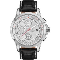 Zegarki męskie: Zegarek automatyczny „Aerotime” w kolorze czarno-srebrnym