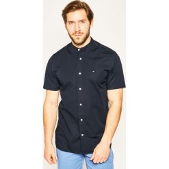 Koszula TOMMY HILFIGER Stretch Poplin MW0MW13456. Niebieskie koszule męskie TOMMY HILFIGER, xl, bez wzorów, z elastanu, casualowe, bez kołnierzyka, bez rękawów. W wyprzedaży za 219,00 zł.