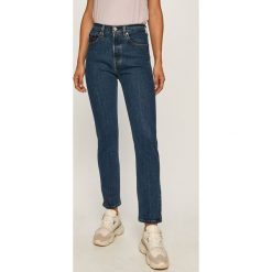 Levi's - Jeansy 501. Niebieskie jeansy damskie Levi's®, s, z podwyższonym stanem. Za 499,90 zł.