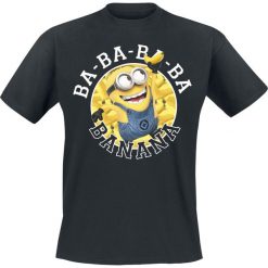 T-shirty męskie: Minions Ba-Ba-Ba-Ba-Banana T-Shirt czarny
