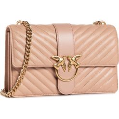 Torebka PINKO - Love Classic Icon V Quilt Cl. AI 20-21 PLTT 1P21TK Y6KT Light Pink Q19. Różowe torebki klasyczne damskie Pinko, bez wzorów, ze skóry, wizytowe, bez dodatków. Za 1399,00 zł.