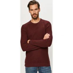 Selected - Sweter. Czarne swetry męskie Selected, s, bez wzorów, z bawełny, z okrągłym kołnierzem, bez kaptura. Za 219,90 zł.