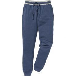 Spodnie sportowe pique bonprix indygo melanż. Spodnie męskie bonprix. Za 59,99 zł.