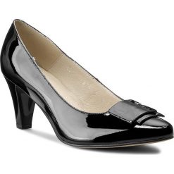 Creepersy damskie: Półbuty ANN MEX - 6631 01L Czarny Lakier