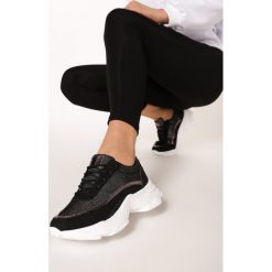 Czarne Sneakersy Merope. Czarne buty sportowe damskie Born2be. Za 99,99 zł.
