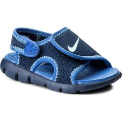 Sandały NIKE - Sunray Adjust 4 (TD) 386519 413 Binary Blue/Still Blue. Niebieskie sandały chłopięce Nike, z materiału. Za 109,00 zł.