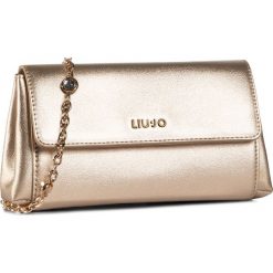 Torebka LIU JO - Xs Crossbody AF0113 E0001 Light Gold 90048. Żółte torebki klasyczne damskie Liu Jo, bez wzorów, ze skóry ekologicznej, wizytowe, bez dodatków. Za 479,00 zł.