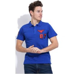 Christian Lacroix Koszulka Polo Męska Arno M Niebieski. Niebieskie koszulki męskie marki Christian Lacroix, m, polo. W wyprzedaży za 129,00 zł.