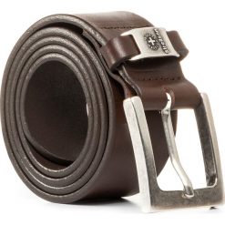 Pasek Męski STRELLSON - 3096 D'Brown 205. Pomarańczowe paski męskie Strellson, w paski, ze skóry. W wyprzedaży za 179,00 zł.