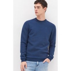Bluza z aplikacją - Granatowy. Niebieskie bluzy męskie House, s, z aplikacjami, bez kołnierzyka, bez rękawów, bez kaptura. Za 99,99 zł.