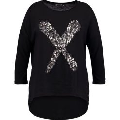 Bluzki asymetryczne: JETTE GLITTER CROSS Bluzka z długim rękawem black