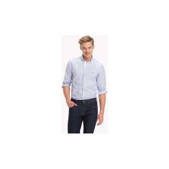 Koszule z długim rękawem Tommy Hilfiger MW0MW04964 CORE STRETCH SLIM. Niebieskie koszule męskie TOMMY HILFIGER, s, bez wzorów, bez kołnierzyka, z długim rękawem. Za 322,50 zł.