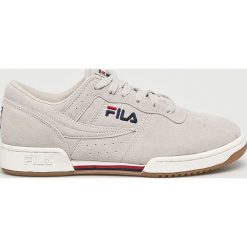 Fila - Buty Original Fitness. Szare buty sportowe męskie Fila, ze skóry, na sznurówki, na fitness i siłownię. W wyprzedaży za 129,90 zł.