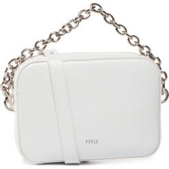 Torebka FURLA - Block 1055818 B BAGD W47 Talco h. Białe torebki klasyczne damskie Furla, bez wzorów, ze skóry, klasyczne, bez dodatków. W wyprzedaży za 659,00 zł.