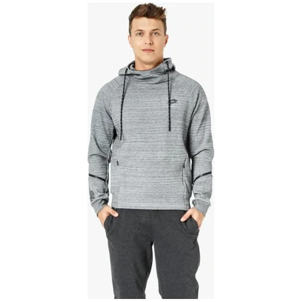 Lotto Bluza Bryan Vii Hd , szary, rozmiar XXL. Szare bluzy męskie Lotto, xxl, bez wzorów, z bawełny, eleganckie, z kapturem, bez rękawów, z kapturem. W wyprzedaży za 129,99 zł.