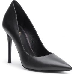 Szpilki MICHAEL MICHAEL KORS - Keke Pump 40F9KEHP4L Black. Czarne półbuty damskie MICHAEL Michael Kors, bez wzorów, ze skóry, bez obcasa, na obcasie, bez zapięcia. W wyprzedaży za 449,00 zł.