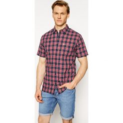Koszula Tommy Jeans Check DM0DM07914. Koszule męskie Tommy Jeans, s, bez wzorów, z bawełny, casualowe, bez kołnierzyka, bez rękawów. Za 279,00 zł.