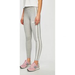 New Balance - Legginsy. Szare spodnie damskie New Balance, s, bez wzorów, z elastanu. W wyprzedaży za 169,90 zł.