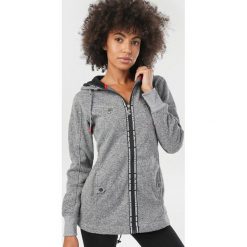 Szara Bluza Wylinith. Szare bluzy damskie Born2be, s, bez wzorów, bez rękawów, bez kaptura. Za 109,99 zł.