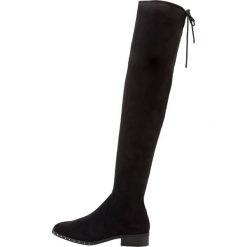 Buty zimowe damskie: Topshop DOLLAR HIGH LEG Muszkieterki black