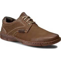 Derby męskie: Półbuty LASOCKI FOR MEN - MI229-14145 Brązowy