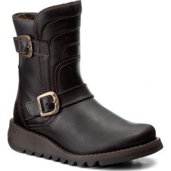 Buty zimowe damskie: Botki FLY LONDON – Svenfly P143731000 Black